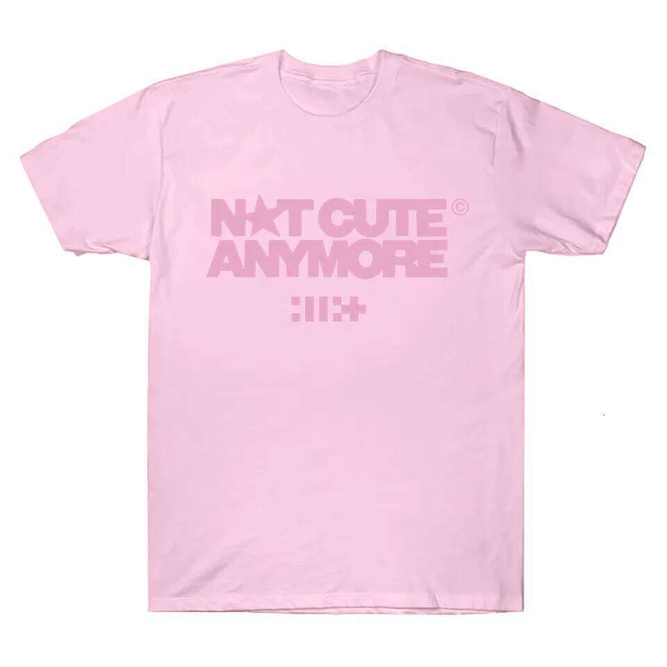 Not Cute Anymore Album T Shirts ILLIT Girl Band T-shirt Korean Fashion Summer Women Men Short Sleeve Casual Cotton Y2K Tee C260228 - view 3