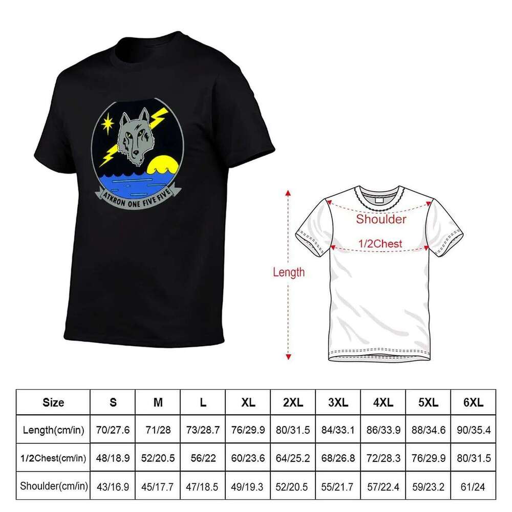 VA-155 ATTACK SQUADRON STORE T-Shirt cotton shirt pack man t shirts for men casual T-shirt C260228 - view 6
