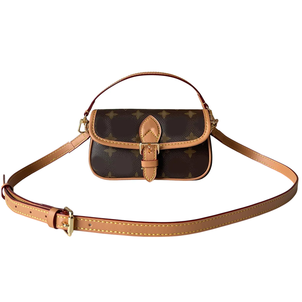 M83298 nanodiane designer bags woman monogram coated canvas leather ladies fashion classic shoulder crossbody high quality chain handbag hot sale gifts YJV61