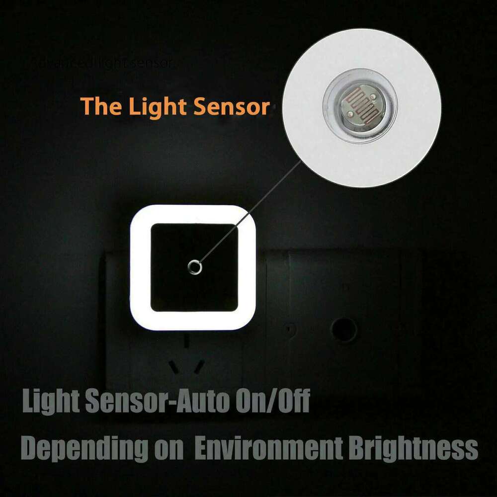 Auto Motion Sensor Night LED Light Automatic Lamp Indoor Hallway Bedroom Living Room Stair Lampu Tidur pink Blue White Lighting Z260227