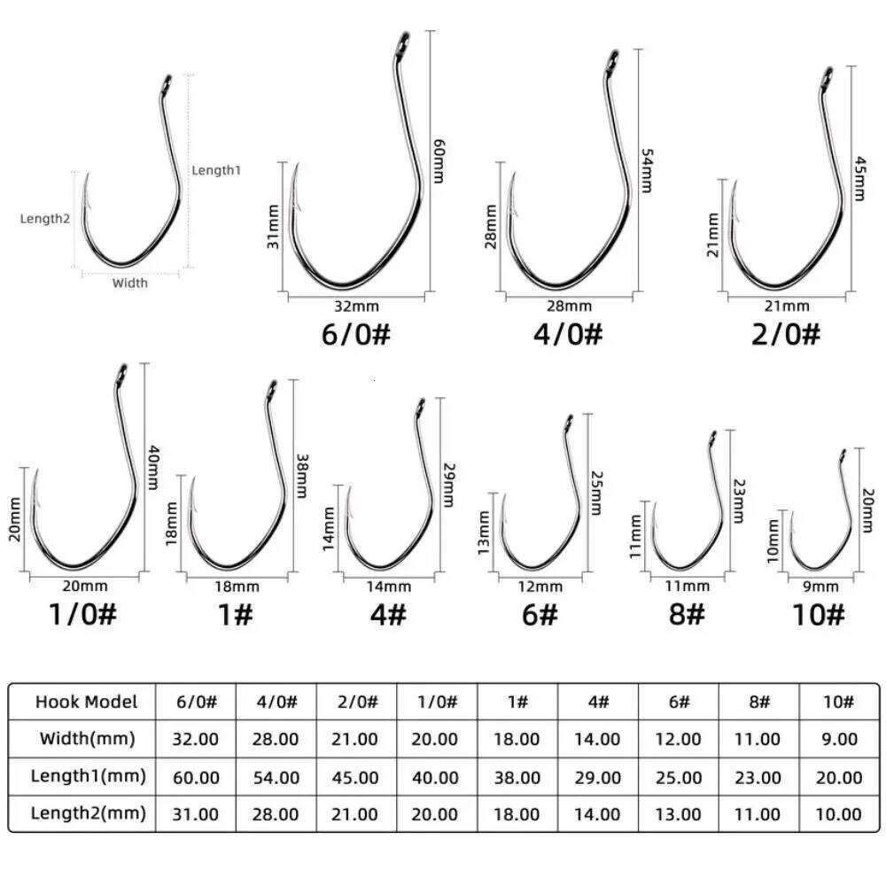 Catfish Pesca Live Bait Fishihook Set Jig Fly Accessories Barbed Fishhook Fishing Hooks Sea Hook Z260228