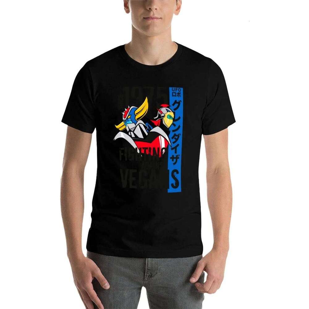 046 Color Grendizer Vegan custom print funny shirts cotton man t shirt luxury T-Shirt C260228 - view 5