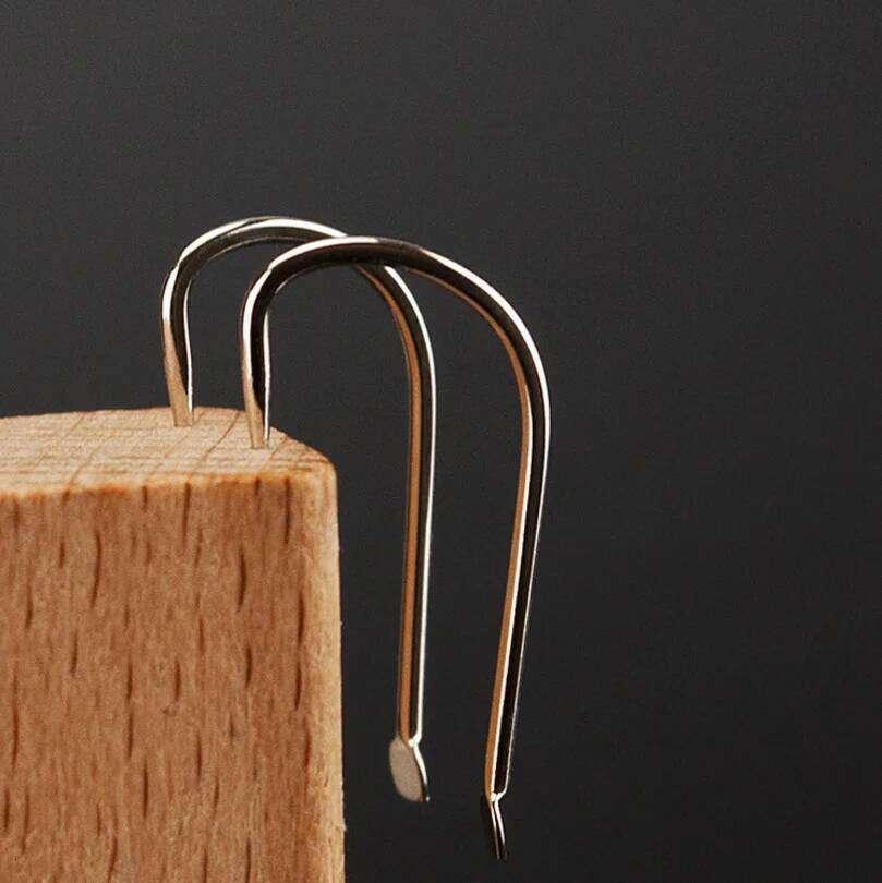 DYGYGYFZ 50pcs Reinforced Sleeve White No Barbed High Carbon Competitive Fish Table Hook Fishing Supplies Z260228