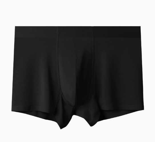 Modal underwear for men, seamless, graphene-infused, red color, zodiac sign of the year of the Ox H260228