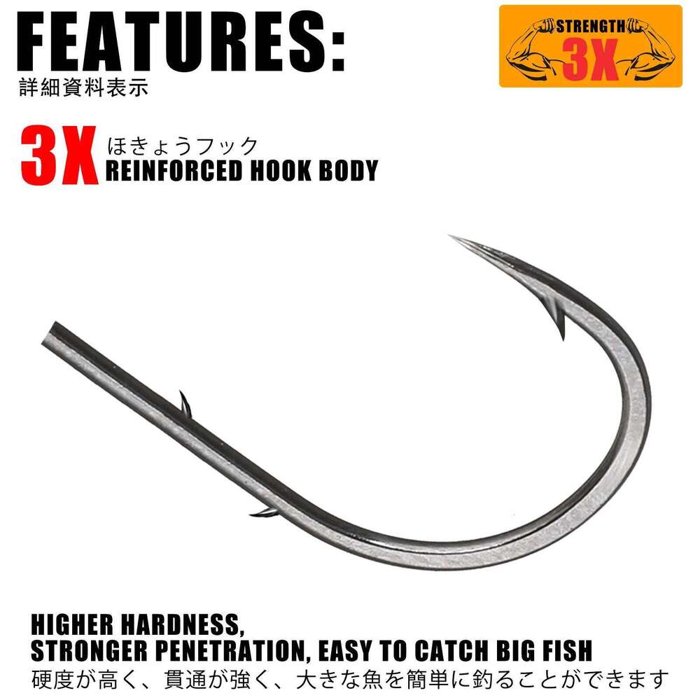 New 5pcs/lot Jig Head 3X Rockfish Ajing Fishing Hook 0.8-7g For Soft Worm Lure Pesca Goods Bass Pike Trout Fish Accessories Z260228