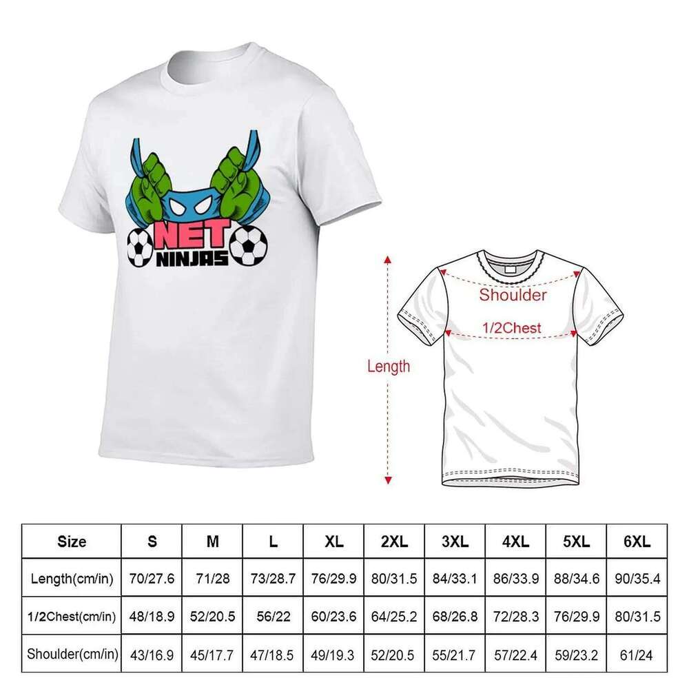shirt man cotton 100% Soccer Ninjas tshirt T-Shirt Net summer t C260228 - view 3