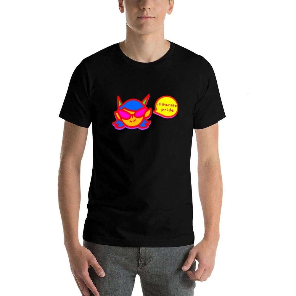 Illiterate pride eyestrain shirt g men t shirts for man pack cotton T-Shirt C260228 - view 5