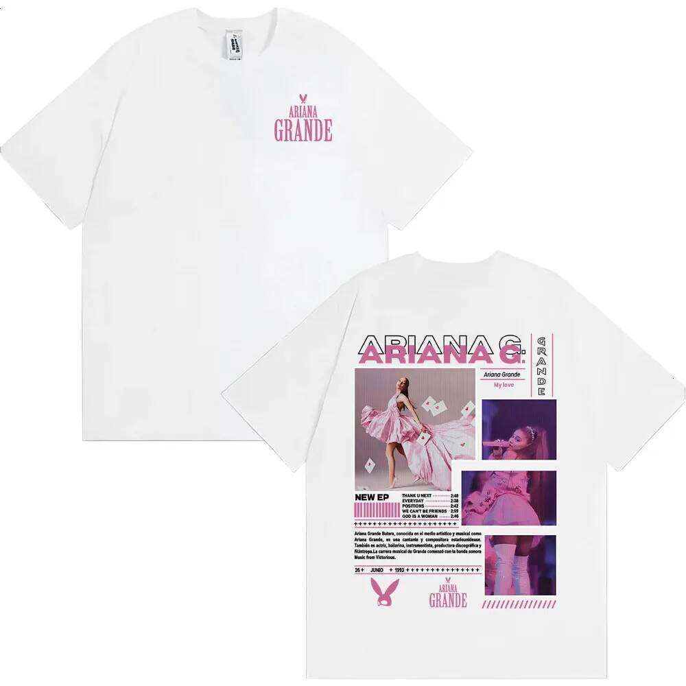 2026 Tour - Fashionable Men's and Women's Oversized with V-neck, 100% Cotton T-shirt C260228 - view 4