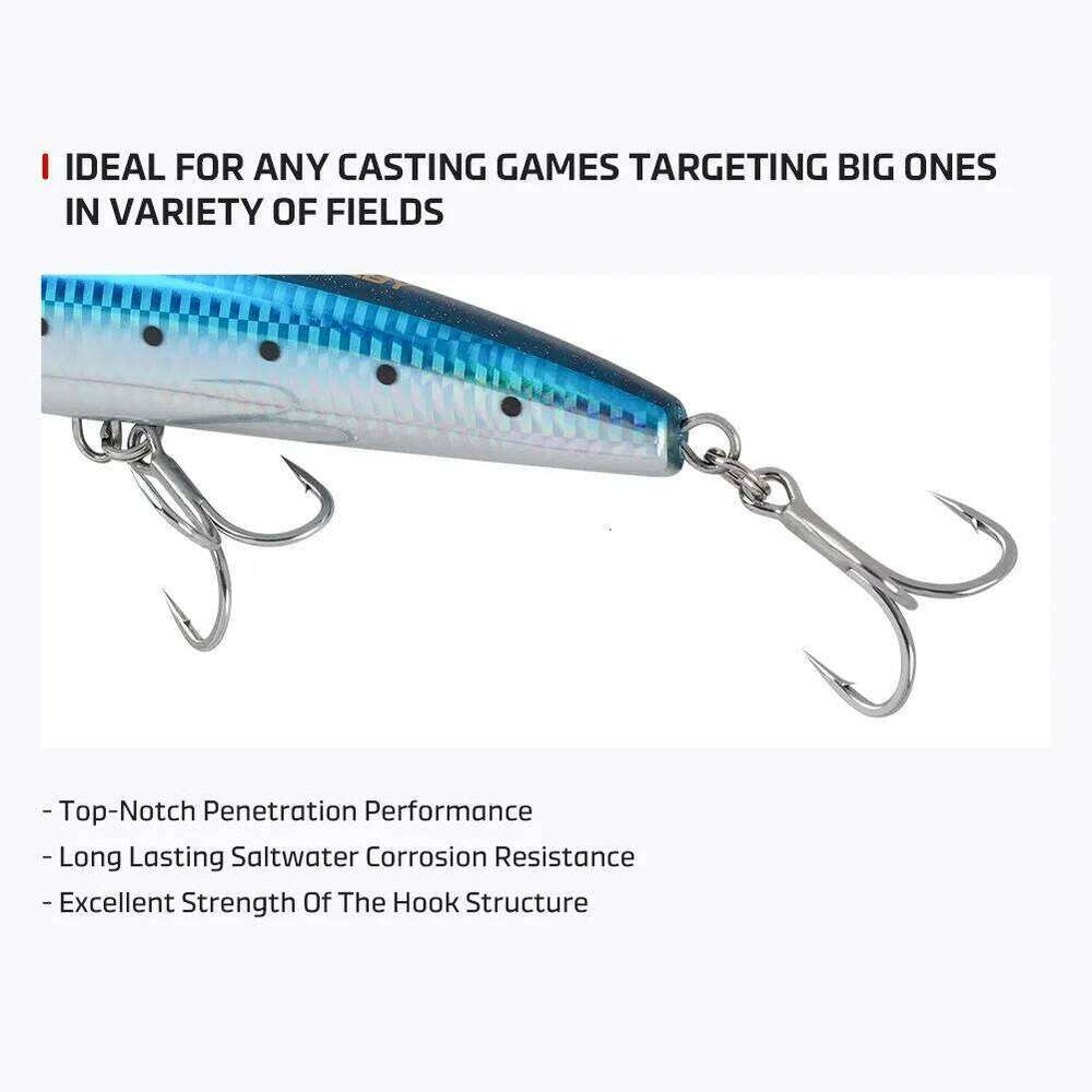 NOEBY Heavy Class Treble Big Game Tackle 1/0 2/0 3/0 4/0 6066 4X Hi Carbon Steel Antirust Forged Shark Fishing Hook Z260228