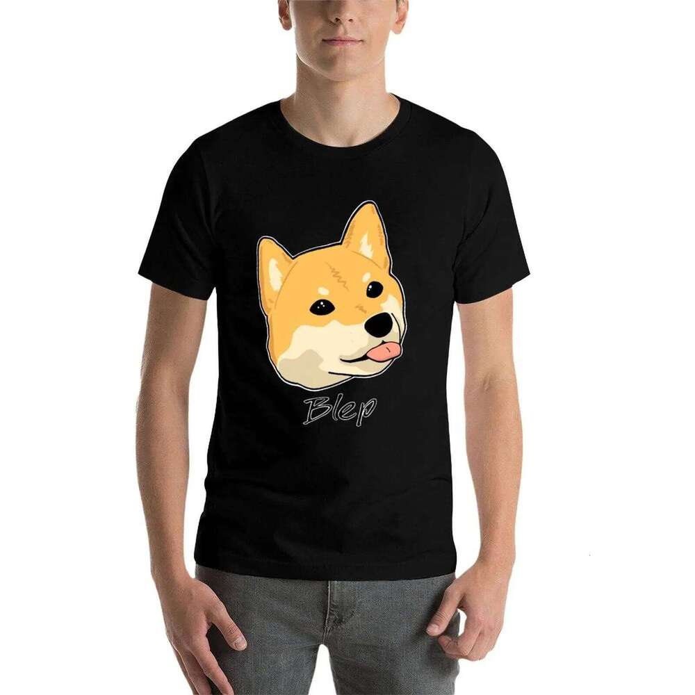 T-Shirt high shirts inu cotton shirt quality brand shiba luxury t tongue designer man blep C260228 - view 5