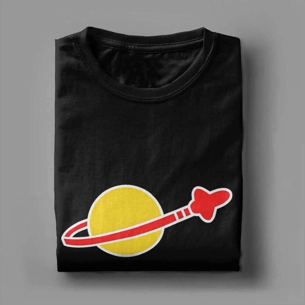 Hipster Benny Spaceman Logo Vintage Lego space T-Shirts Men Crewneck Pure Cotton T Shirt Short Sleeve Tees Plus Size Clothing C260228 - view 4