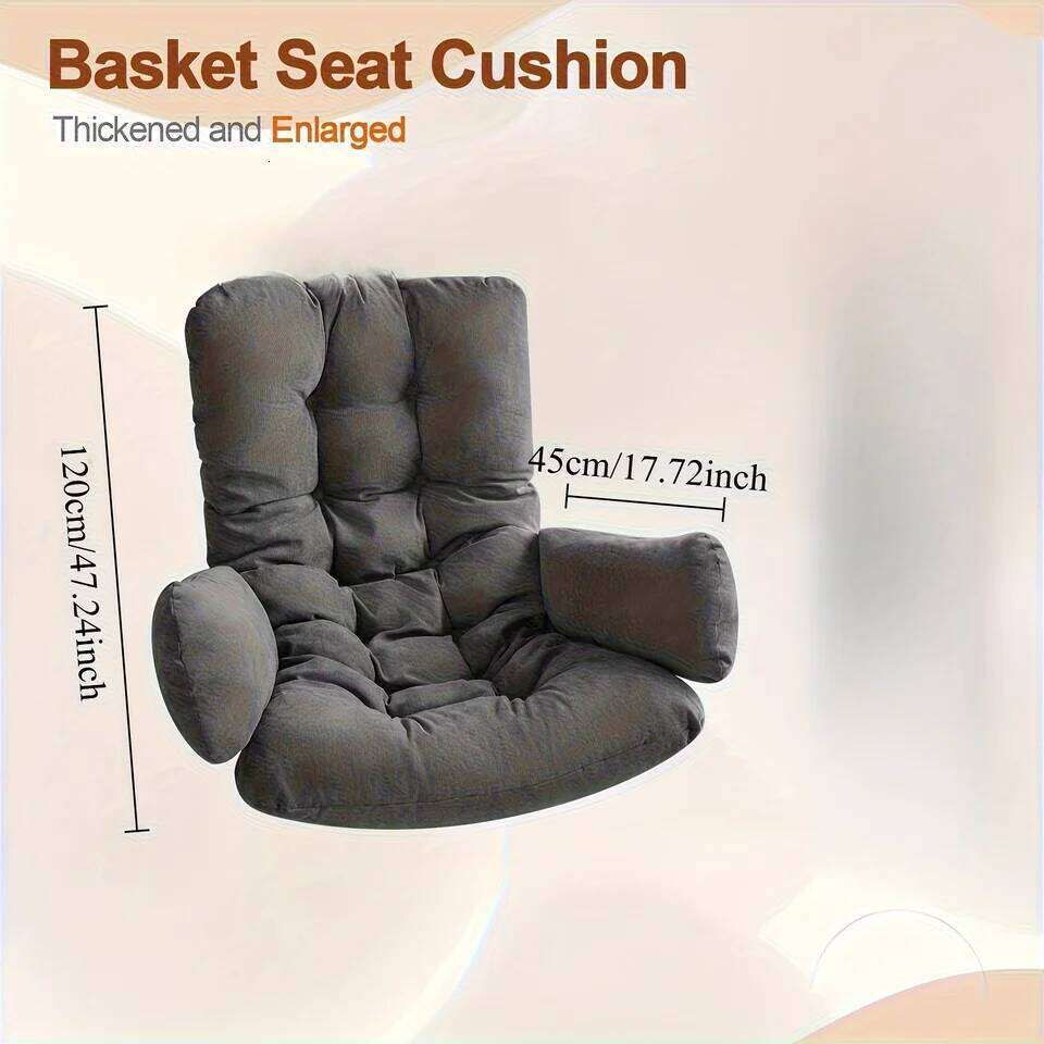 Hammock Rocking Chair Egg-shape Cushion Available for Garden Living Room Decoration Without Hanging Basket Seat Cojin 26L0228