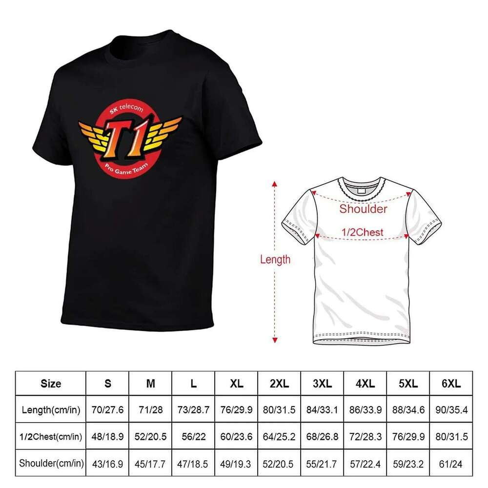 Team T1 For Fans T-Shirt cotton 100% with prints man t shirts for men T-shirt C260228 - view 6