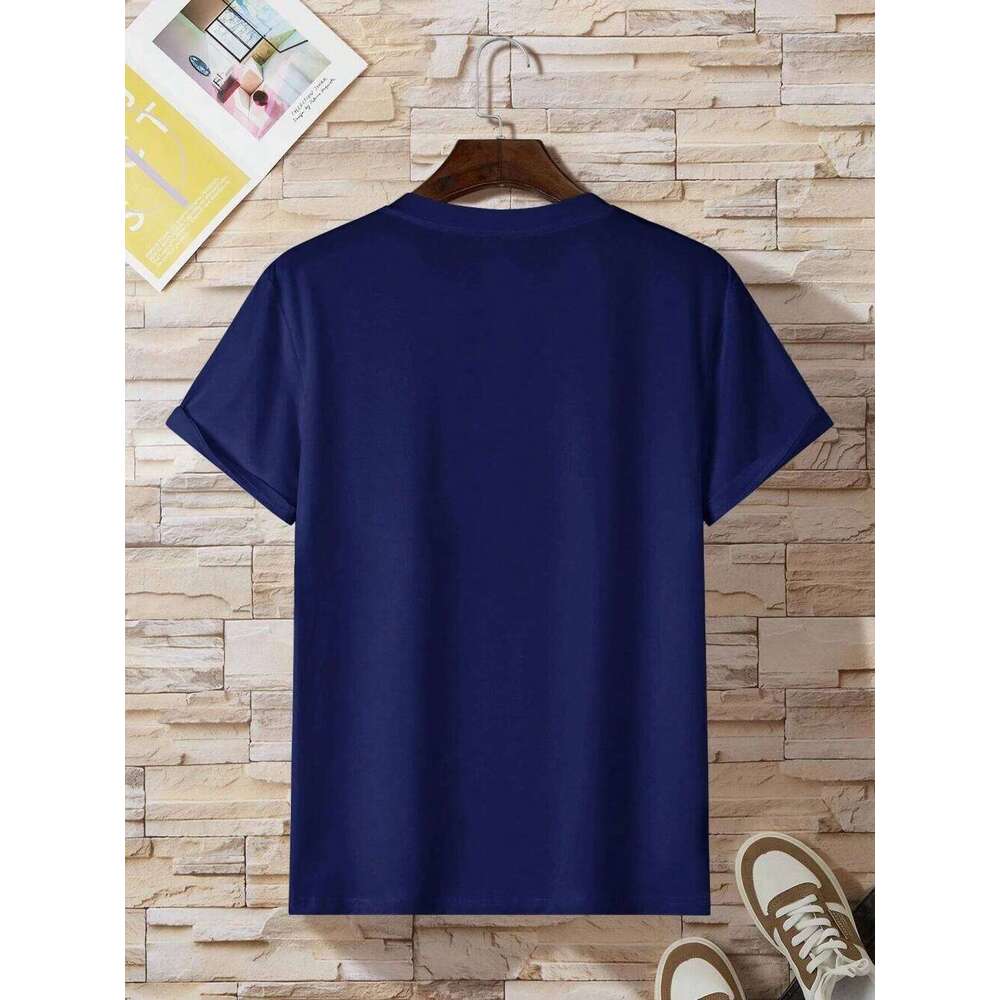 A Funny Smile Face That Is About To Melt Printed Tshirt Men Fashion Oversize T-Shirt Summer Cotton Clothes Loose Casual Tees C260228 - view 7