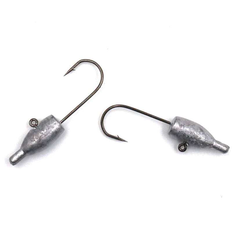 HISTOLURE Head 10pcs AJING Fishing Barbed Hook Trout Soft Lure Rockfish Bait Jig Worm Ho Z260228