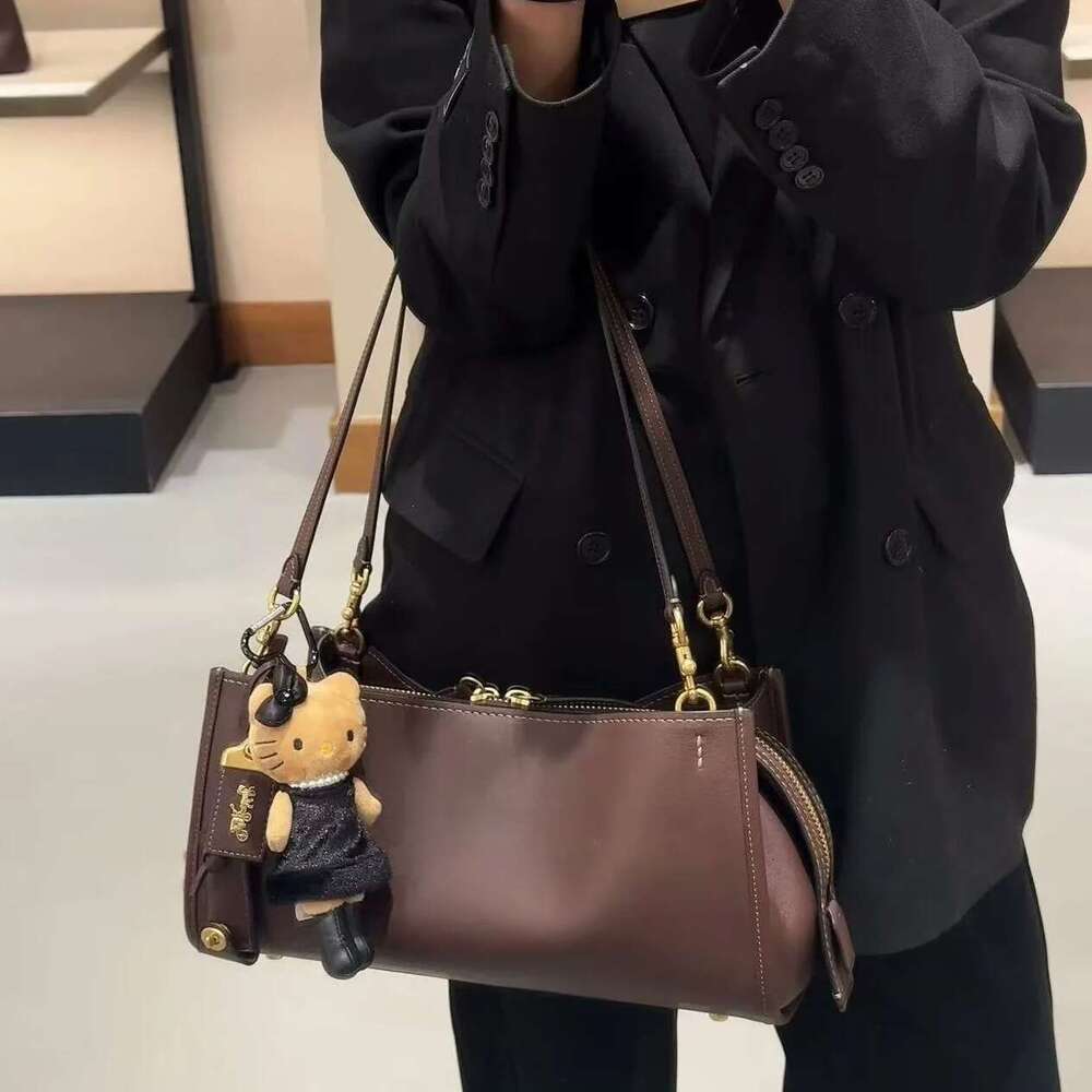 designer bag genuinel Leather Top Rogue 34 Shoulder Bag Strap Handbags Ziplock Travel Multi-compartment fashion Totes Men Women Crossbody Pouch Underarm Bags