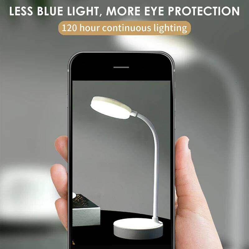 Table USB Plug Rechargeable Desk Bed Reading Book Night LED 3 Modes Dimming Eye Protection Light Bedside Lamp Z260227