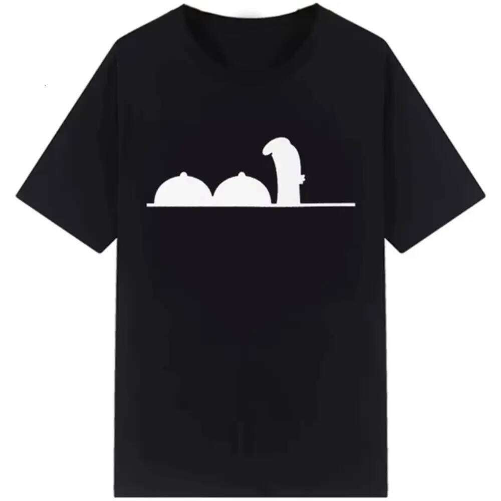 Funny Meme Creative La Linea The Line Osvaldo Cavandoli TV T-Shirt Men Fashion Women's T Shirts Streetwear Tee Casual Tops C260228 - view 6