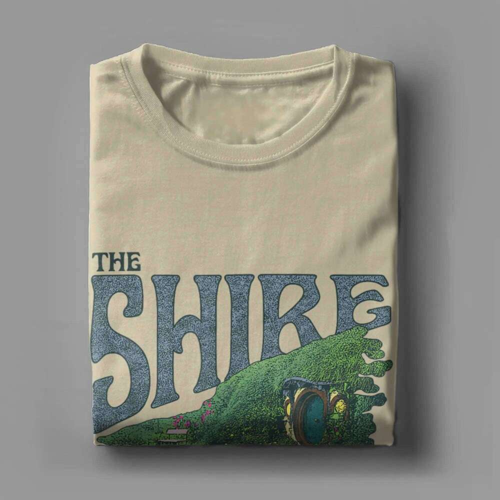 Shire L-Lords Of The R-Rings T-Shirt for Men Casual Pure Cotton Tee Crew Neck Short Sleeve T Shirt Printing Clothing C260228 - view 5