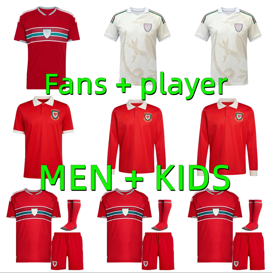 2026 2027 World Cup Wales soccer Jersey 26 27 player version JOHNSON N.WILLIAMS RODON T.ROBERTS CABANGO LEVITT Football Shirts Men Kids Kit 150year anniversary 150TH