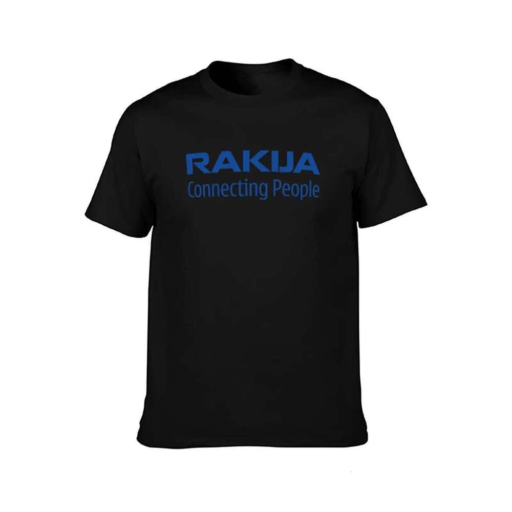 cotton PEOPLE RAKIJA CONNECTING shirt t black graphic package T-Shirt plain for man t-shirt essential C260228 - view 3