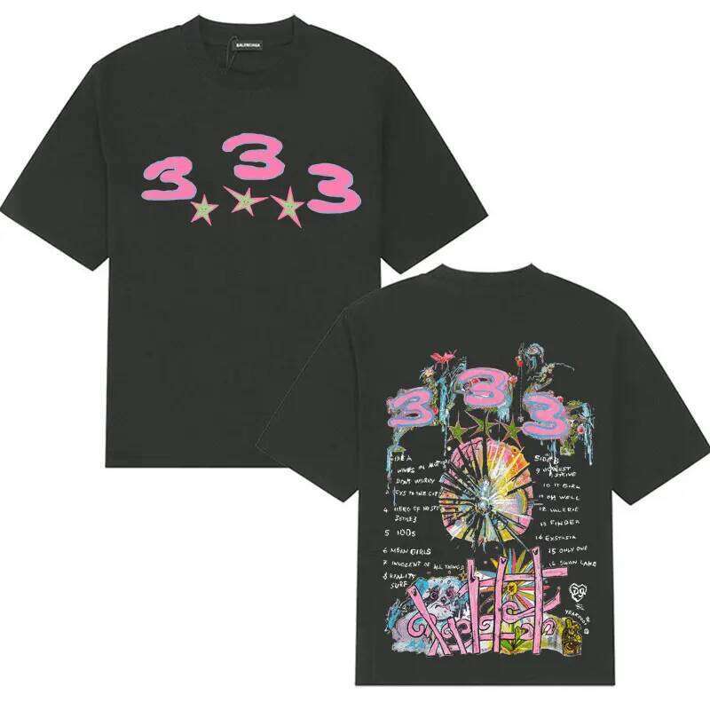 Swedish Bladee 333 Harajuku T-shirts Skate Drain Gang Album Graphics Print T Shirt Mens Short Sleeve T-shirt Hip Hop Y2K Clothes C260228 - view 7