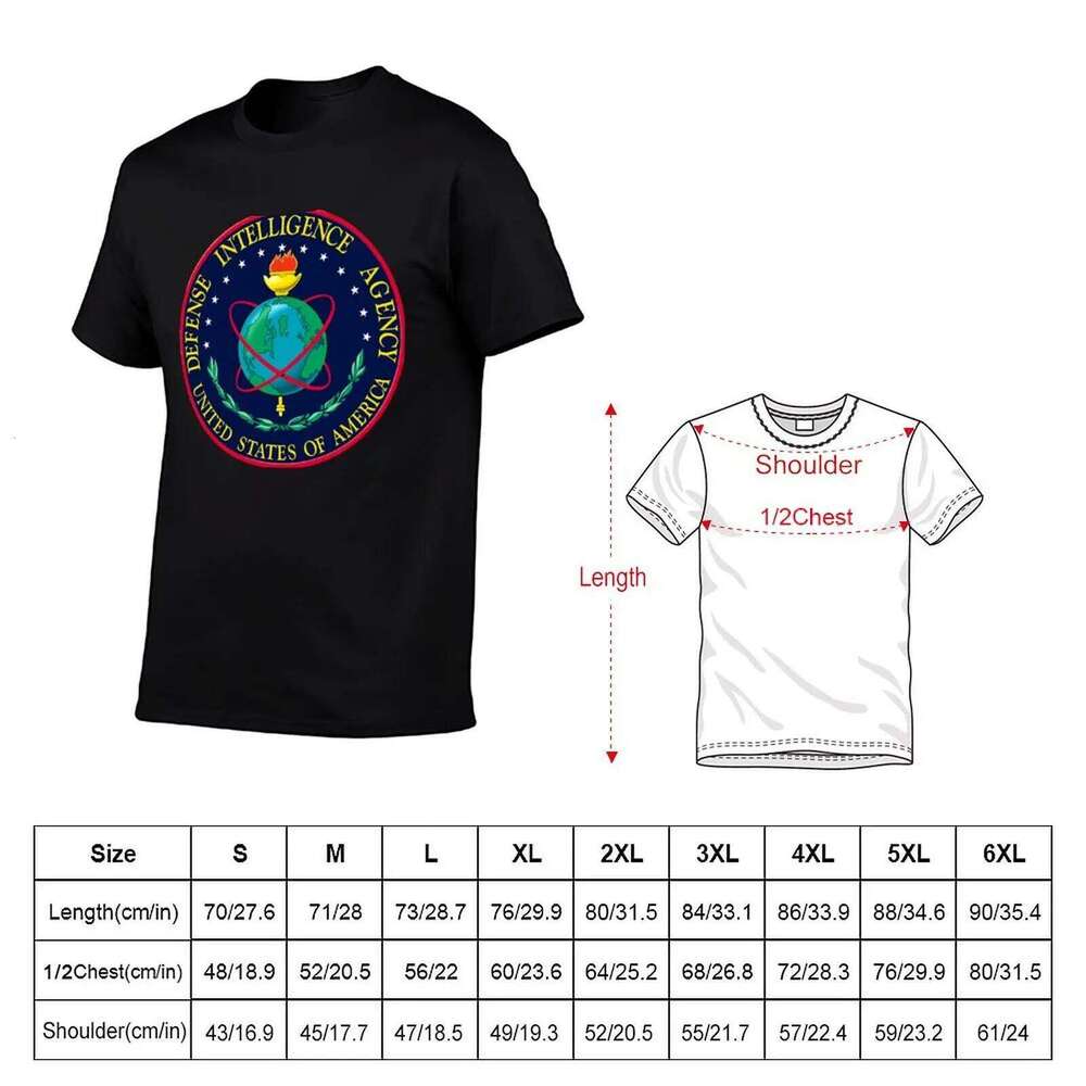 Intelligence Logo DIA Defense The heavy shirt Agency man cotton t T-Shirt C260228 - view 6