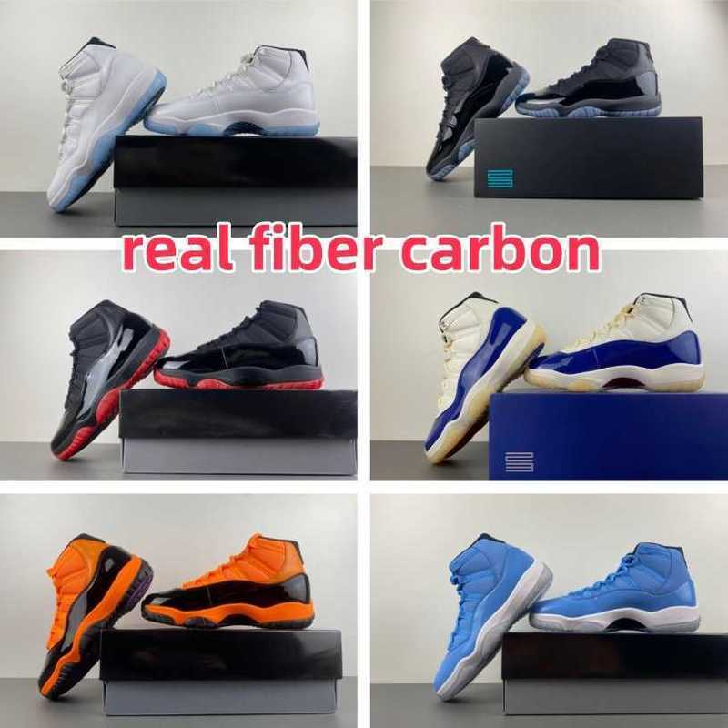 2025 11S Sneaker School Basketball Shoes Grand Finale Gamma Blue Bred real carbon fiber Cool grey Cherry Concord 45 Sneakers With