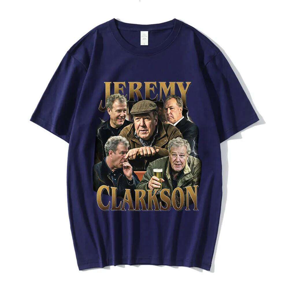 Jeremy Clarkson Graphic T-shirts Men's Women Clothing Fashion Short Sleeves Oversized T Shirts Cotton Casual T-shirt Streetwear C260228 - view 3