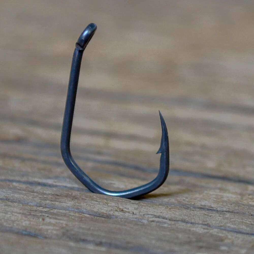 Hirisi X919 15Pcs High Carbon Steel Fish PTFE Coated Micro Barbed With Eye Carp Fishing Hook Accessories Z260228