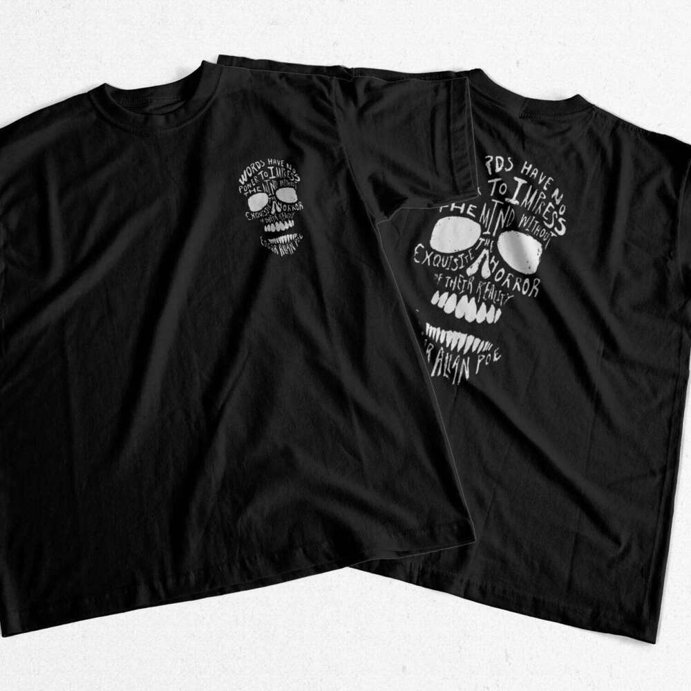 COOLMIND Top Quality 100% Cotton T Shirt Casual Loose Short Sleeve Tshirt Cool Skull Print Men t-shirt Tee Shirts C260228 - view 6