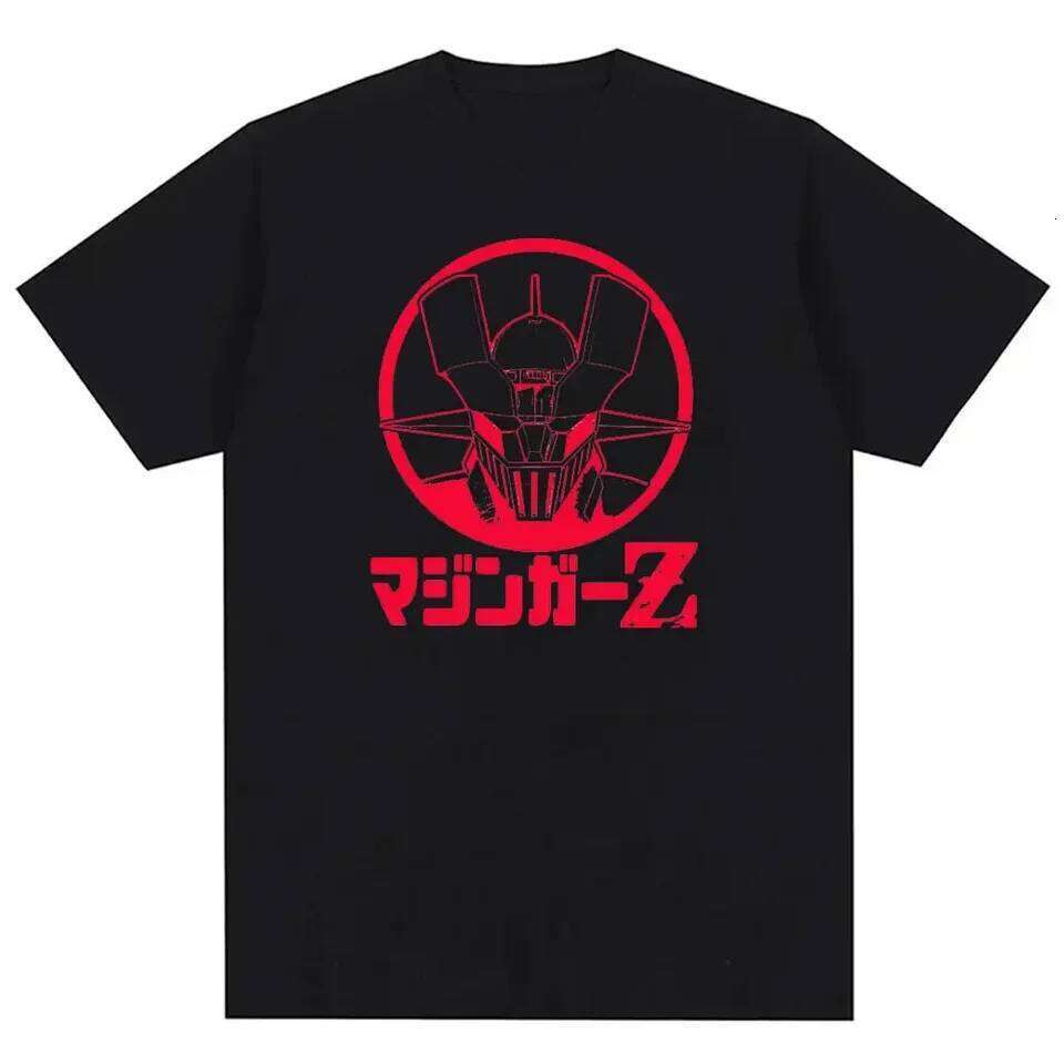 Mazinger Z Dark Robot Men's Personality Pattern Printed Cotton T-Shirt Vintage Tees Stylish Chic T Shirts Crewneck Clothing Top C260228 - view 5