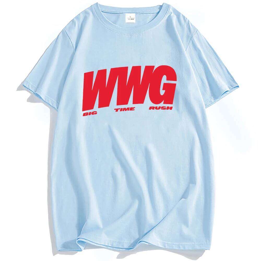 BTR WORLDWIDE TEE Big Time Rush Band Graphic Tshirt Cotton Loose Men Women T-shirt Casual Unisex Streetwear Hip Hop Male T Shirt C260228 - view 7
