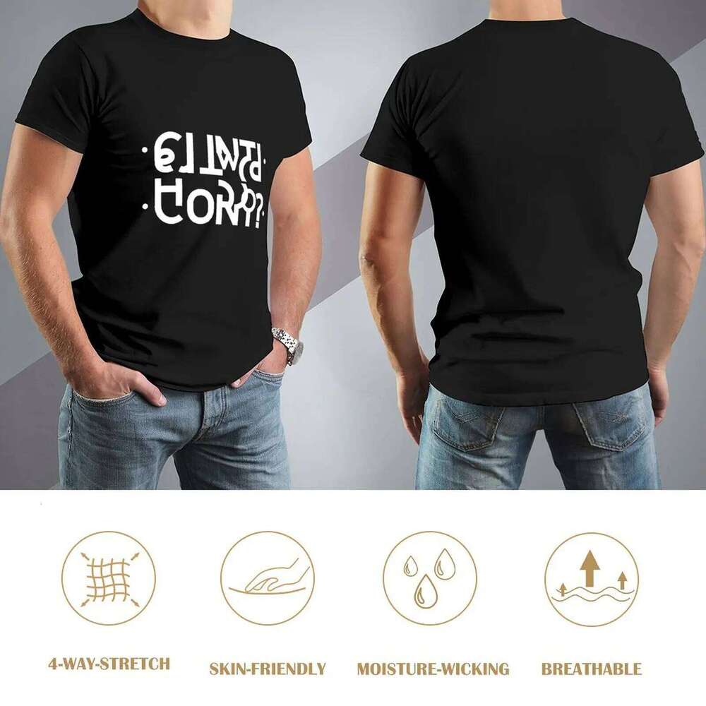 Secret Message T-Shirt man clothes vintage heavyweight t shirts for men C260228 - view 5