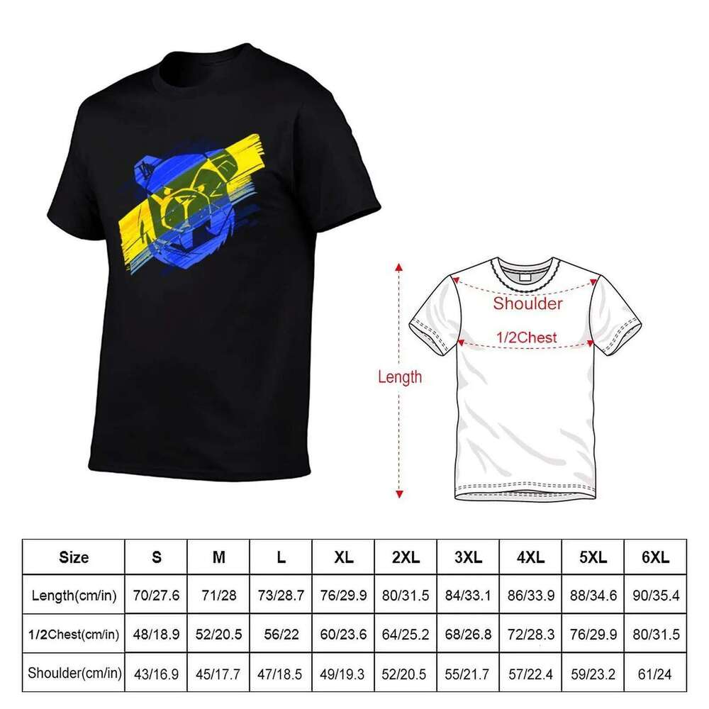 ROBUST BEAR TRACES 01 essential black cotton t-shirt plain for package t shirt man luxury T-Shirt C260228 - view 6