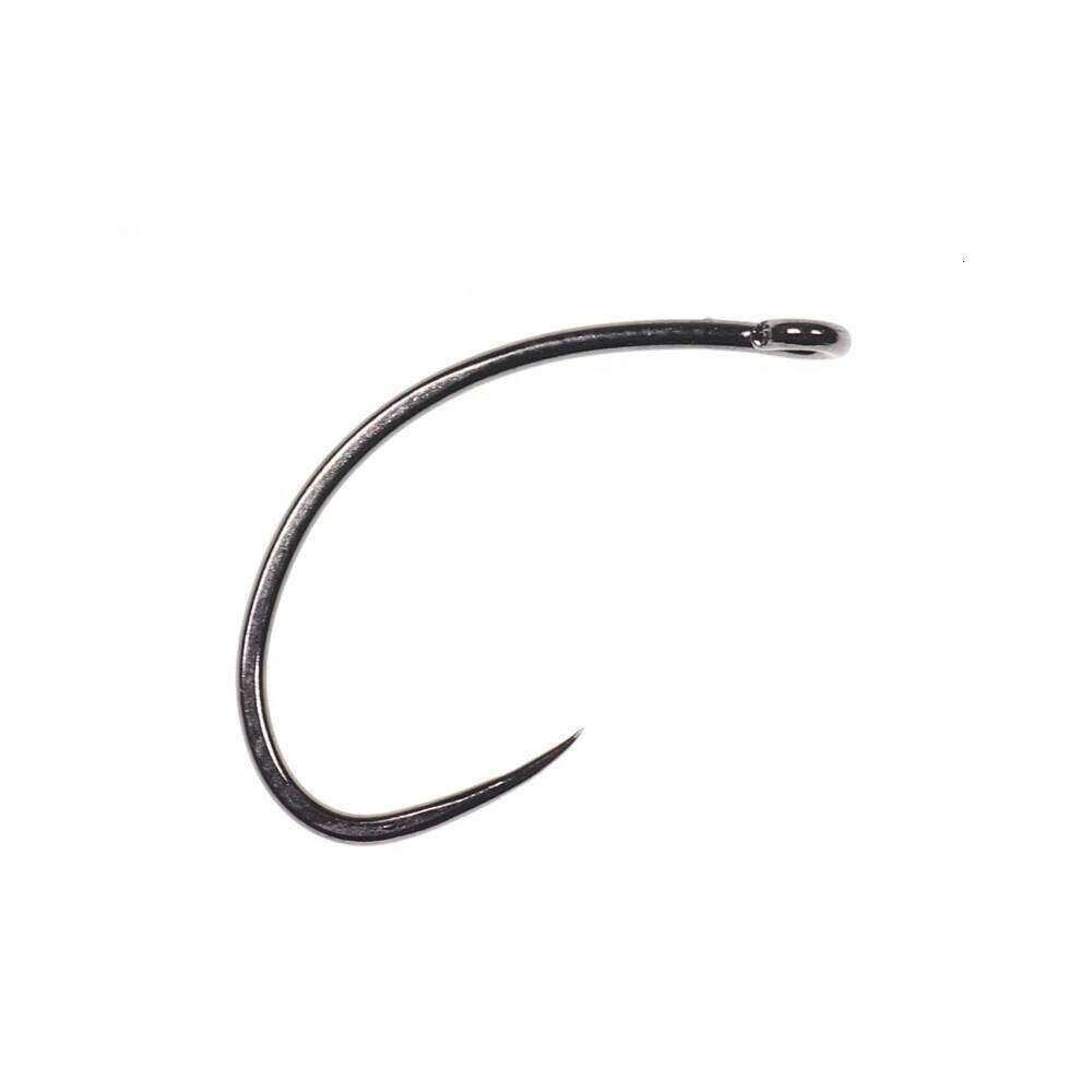 Vampfly 20pcs Barbless Tying Curved Nymph Stonefly Klink Hook Fly Trout Hooks Fishing Tackle Z260228