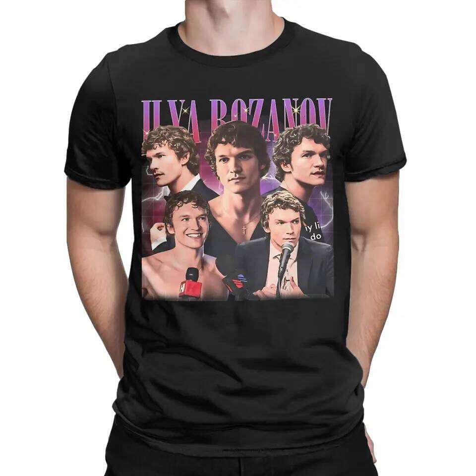 Men Women T-Shirts Vitage Ilya Heated Rivalry Humorous Cotton Tees Short Sleeve T Shirt Round Collar Tops 4XL 5XL C260228 - view 3