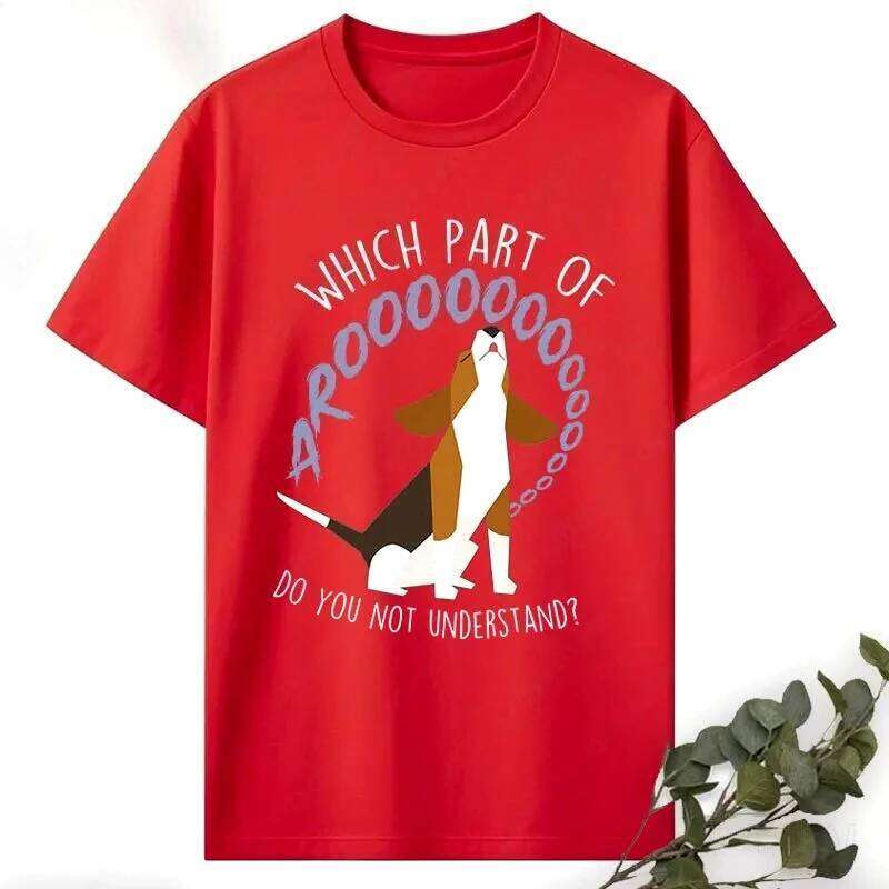 Beagle Women Fun Dog Lover Cute Tri Color Tshirt Pet Mom Dad Gift for Him Her Tops Kawaii Loungewear Summer Unisex Tees C260228 - view 6