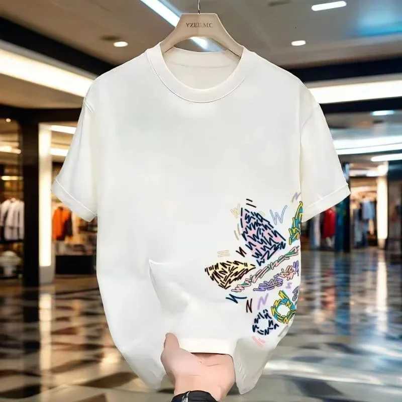 2026 Trending Loose Cotton T-shirt for Men Women, Crew Neck Breathable Summer Casual TopT260228