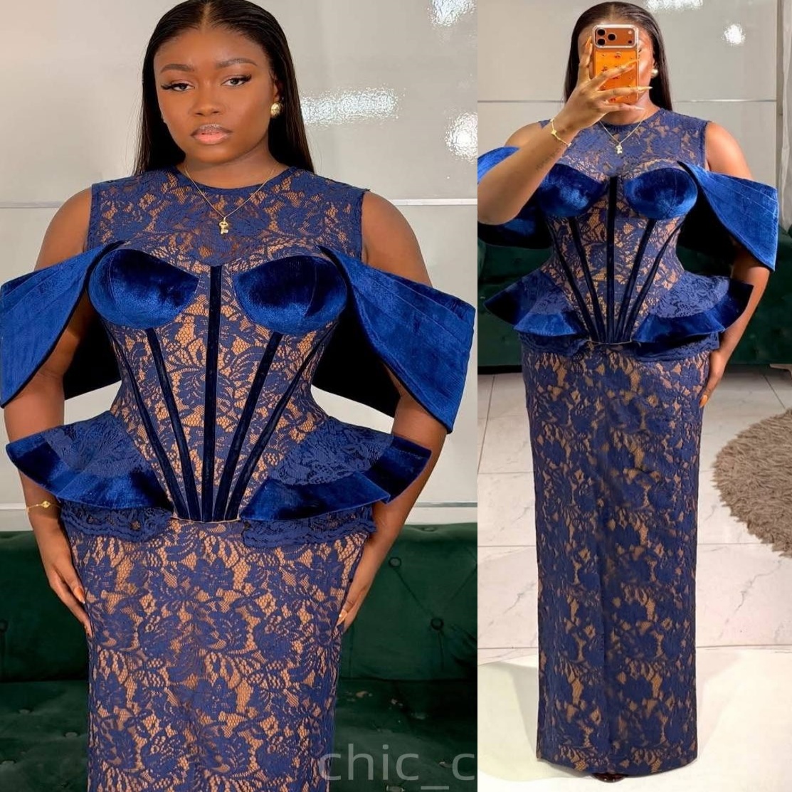 2026 Plus Size Royal Blue Sheath Mother Of Bride Dresses Illusion Lace Evening Party Mama's Dress 50's Birthday Wedding Guest Groom Mother&#