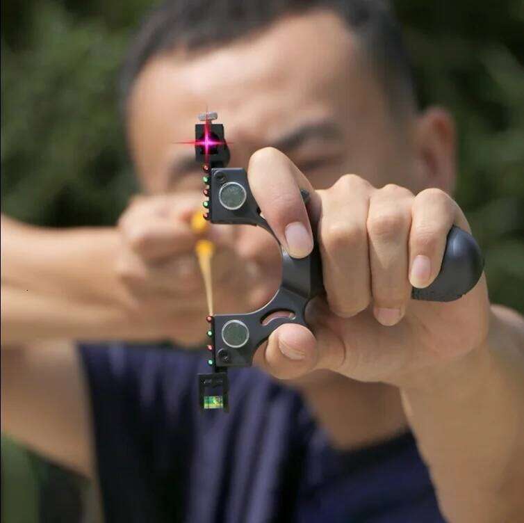 New Outdoor Hunting Shooting Laser Aiming Slingshot 26L0228