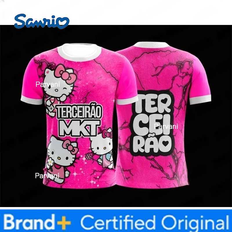 Sanrio Special Edition Hello KItty 3D Print Men Women Football Jersey CHATGPT Designed Sport Tee Unisex Training T-Shirt H260228