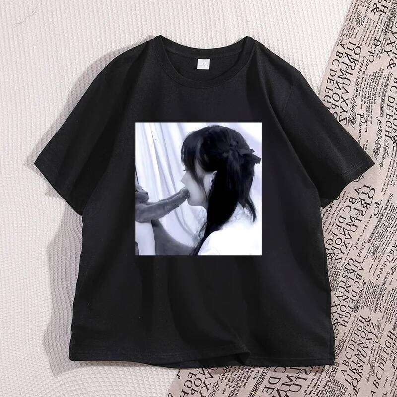 Funny Dirty Heart Cat T-shirt Men's Fashion Street Wear High Quality Tshirt Man Designer Clothes Unisex Cotton Short-sleeve C260228 - view 4