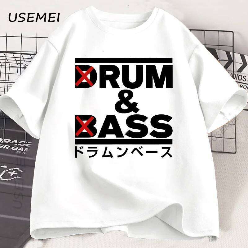 Funny Drum Bass T Shirt Men Rum and Ass Lovers Jokes T-shirt Y2k Short Sleeve Cotton O-neck Tshirt Summer Tees Man Clothing C260228 - view 4
