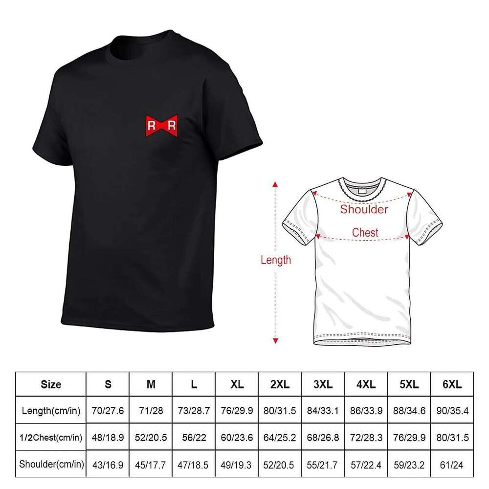 New Red Ribbon Army T-Shirt hippie clothes tees Oversized t-shirt for a boy T-shirt men C260228 - view 3