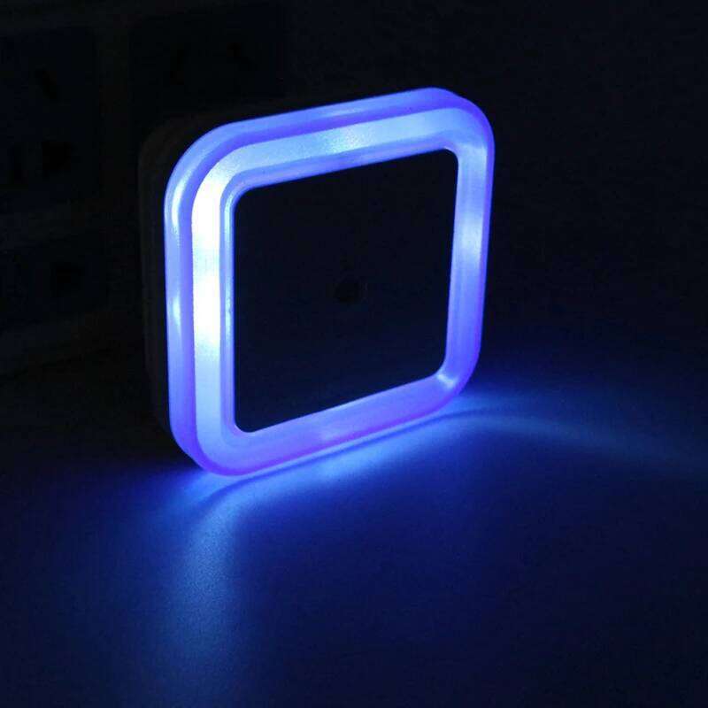 Wireless LED Night Light Sensor Mini EU Plug Nightlights Lamp For Children Room Bedroom Decoration Lighting Z260227