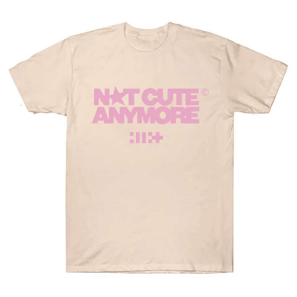 Not Cute Anymore Album T Shirts ILLIT Girl Band T-shirt Korean Fashion Summer Women Men Short Sleeve Casual Cotton Y2K Tee C260228 - view 4