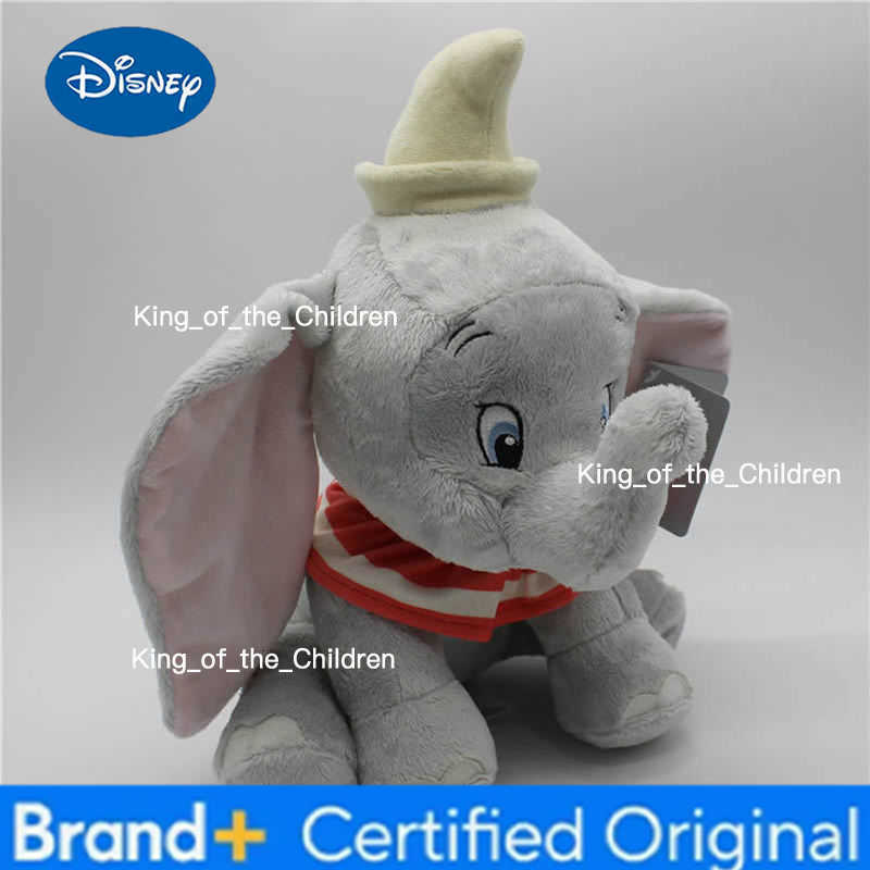 Disney Sitting 35cm Original Dumbo Elephant Plush Toys Stuffed Animals Good Soft Boy Doll for baby Gift H260228