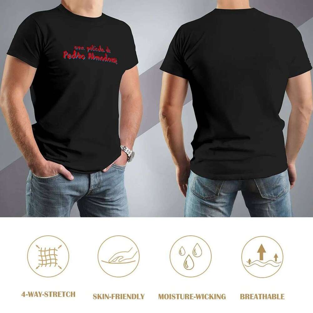 Una Pelicula De Pedro Almodovar T-Shirt aesthetic clothes Blouse oversized tops shirts men C260228 - view 5