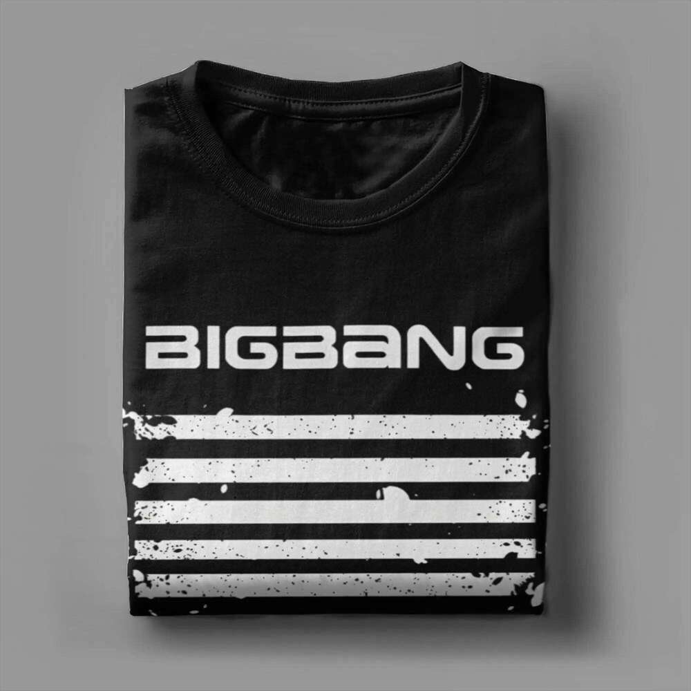 Big Bang BIGBANG G-Dragon T-Shirts for Men Women Round Collar Pure Cotton T Shirts Kpop Music Short Sleeve Tees Gift Idea Tops C260228 - view 6
